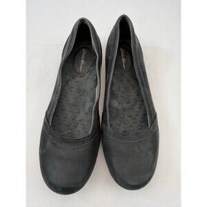 Eddie Bauer Navy Suede Ballet Flats Size 9.5